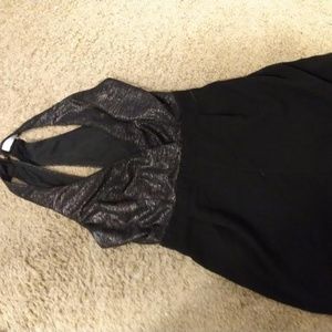 Sexy Metallic Romper